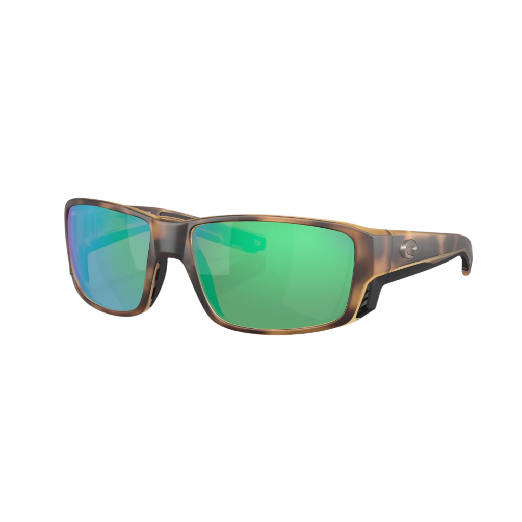 Costa - TUNA ALLEY PRO, Matte Tortoise, Green Mirror Polarized