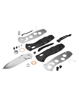 Benchmade - Mini Barrage® | Black Valox® | Drop-Point (IN STOCK)