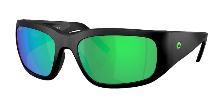 Costa - BULLEY BAIT, Matte Black, Green Mirror Polarized Glass (NEW IN STOCK)