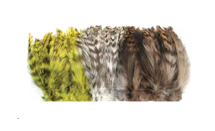 Barred Strung Neck Hackle - All Colors