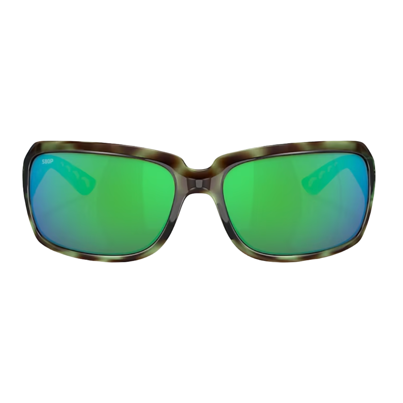 Costa - ISABELA, Shiny Seagrass, Green Mirror Polarized Polycarbonate ...