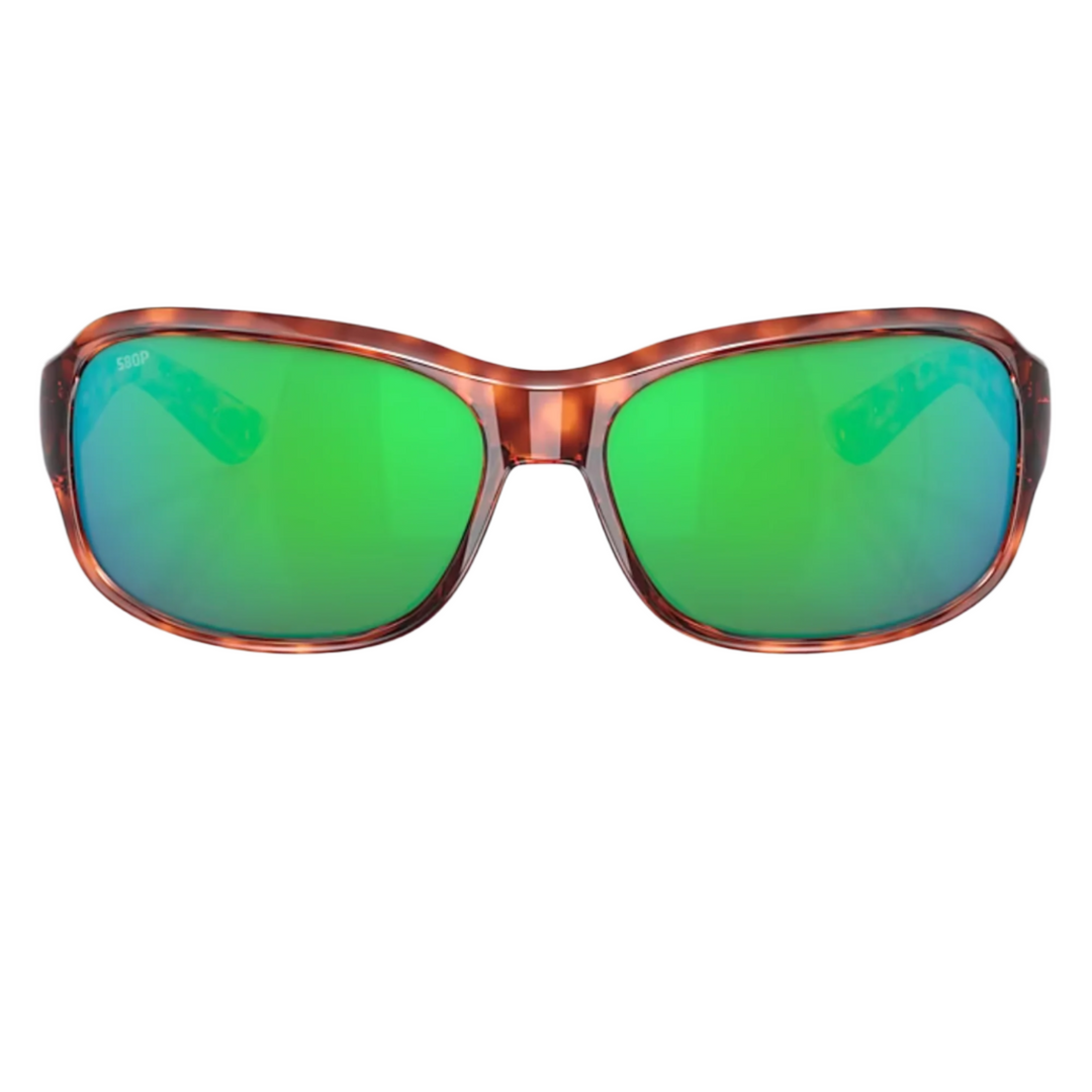 Costa - Inlet, Tortoise, Green Mirror Polarized Polycarbonate (IN STOCK)