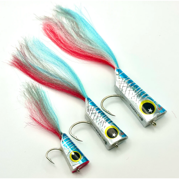 Surface Seducer® Popstar Popper - (2/0) - Tan & Olive