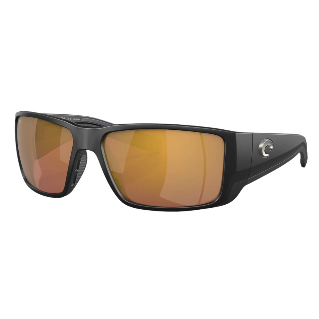 Costa - BLACKFIN PRO, Matte Black, Gold Mirror Polarized Glass (IN STOCK)