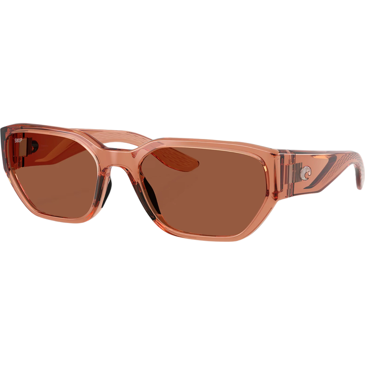 Costa - Clemente, Translucent Pink Sands w/Copper Polarized Polycarbonate (NEW)