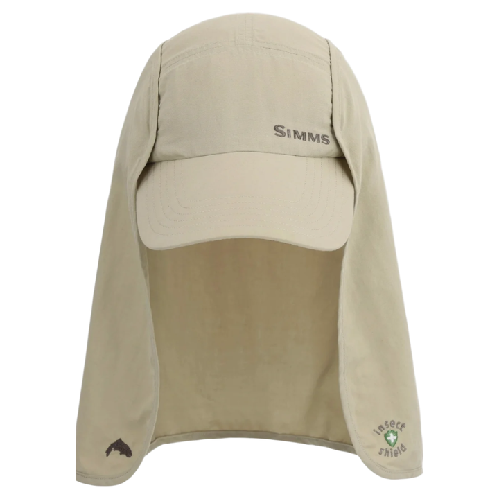 Simms Bugstopper SunShield Cap - Stone