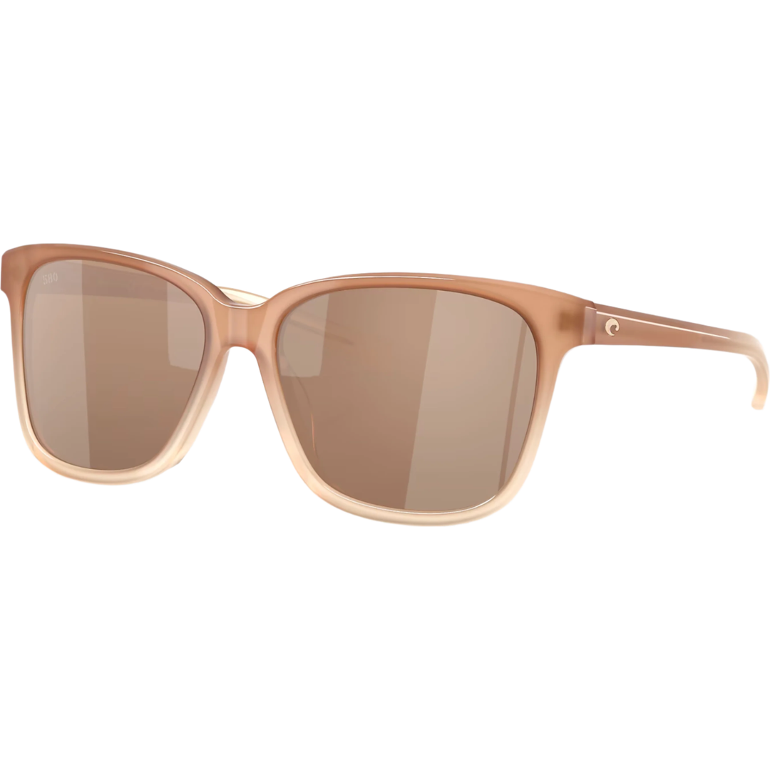 Costa  - May, Sandbar w/Copper Silver Mirror Polarized Polycarbonate (IN STOCK)