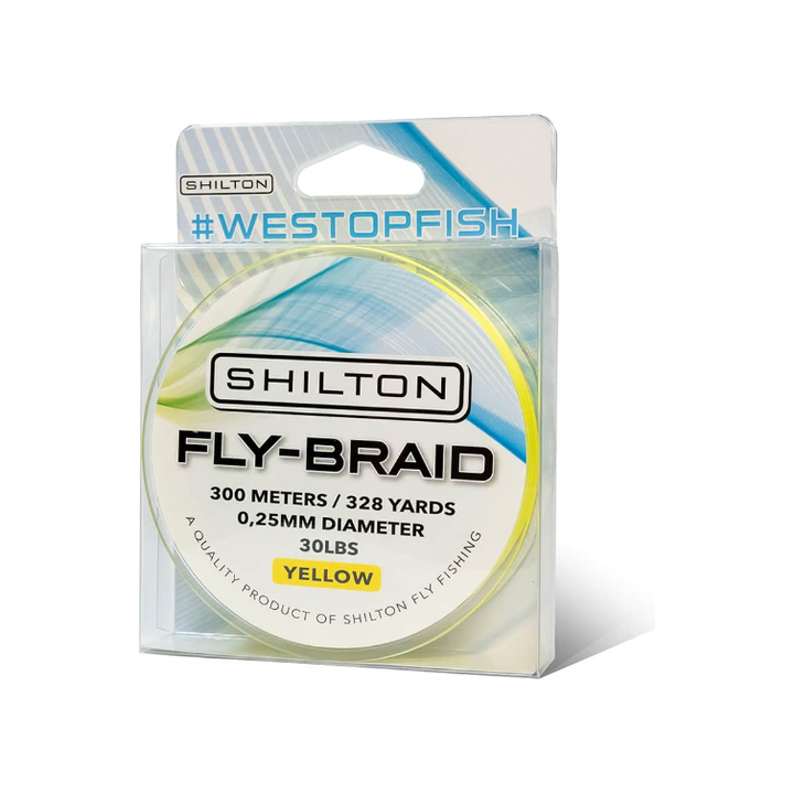 SHILTON FLY BRAID 300 METERS - YELLOW