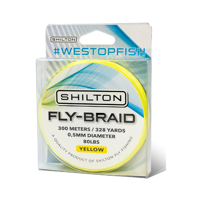 SHILTON FLY BRAID 300 METERS - YELLOW