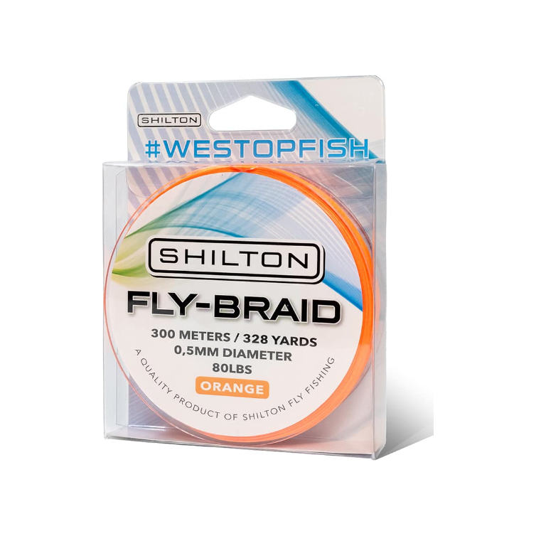 SHILTON FLY BRAID 300 METERS - ORANGE