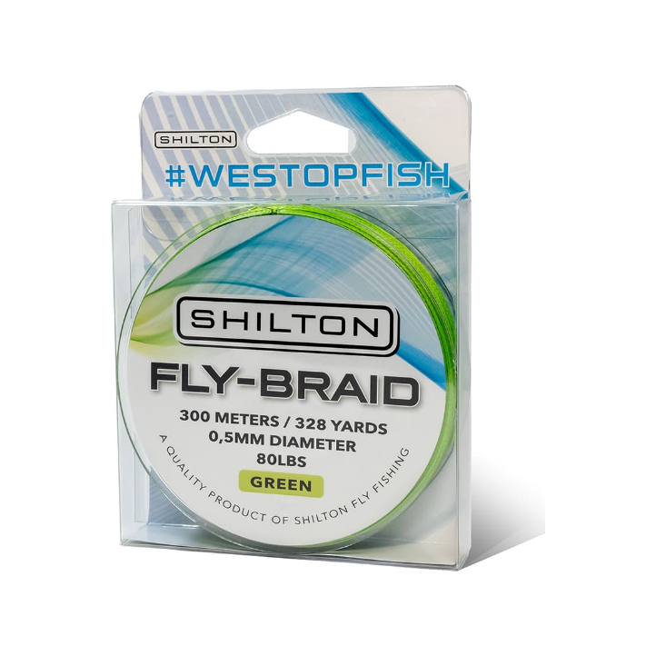 SHILTON FLY BRAID 300 METERS - GREEN