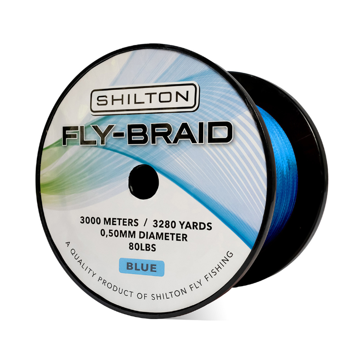 Shilton 80LBS FLY BRAID  - Blue