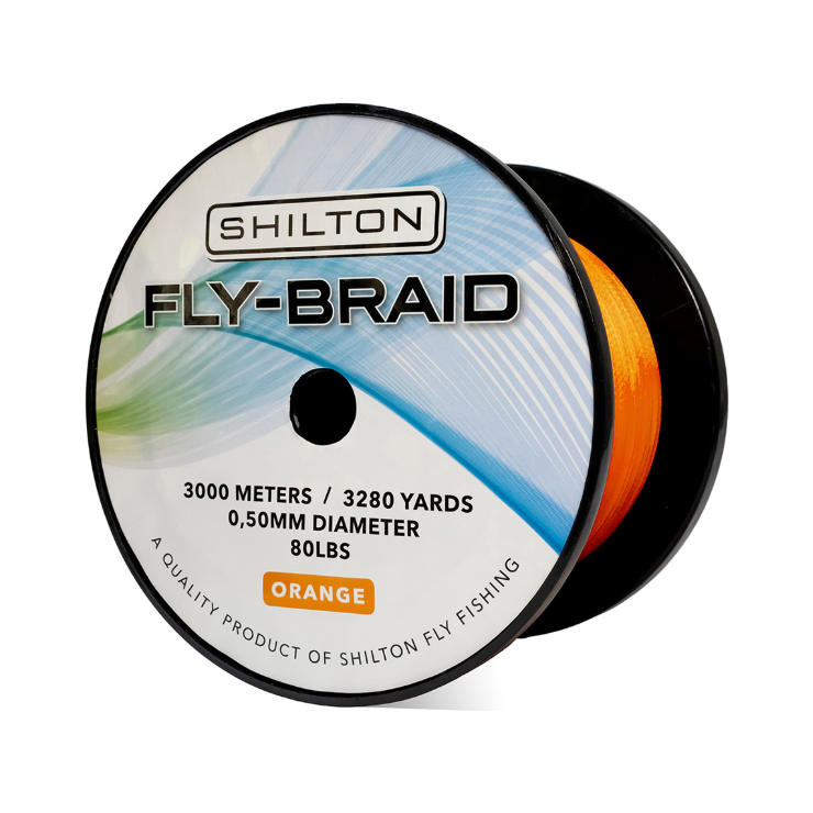 Shilton Fly-X Braid 80lb - Orange