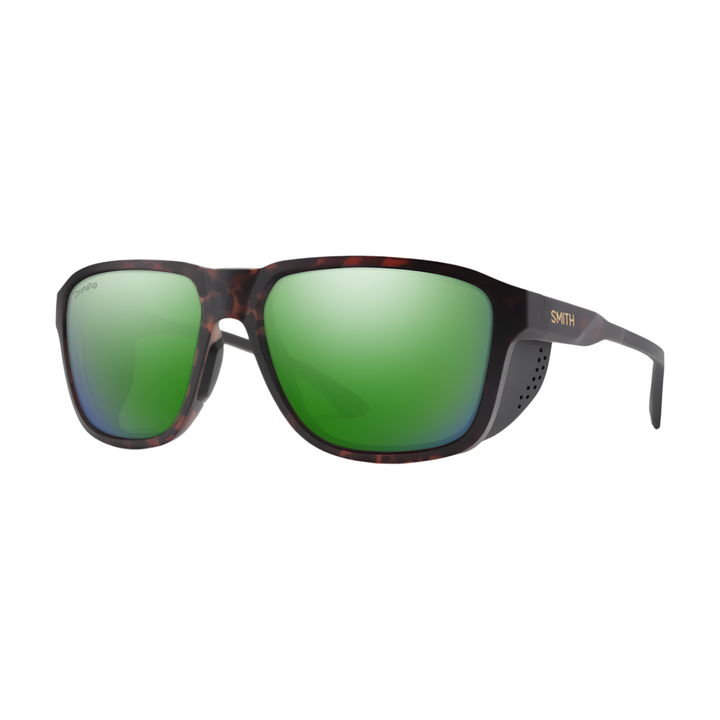 Smith Embark - Matte Tortoise + ChromaPop Polarized Green Mirror Lens (IN STOCK)