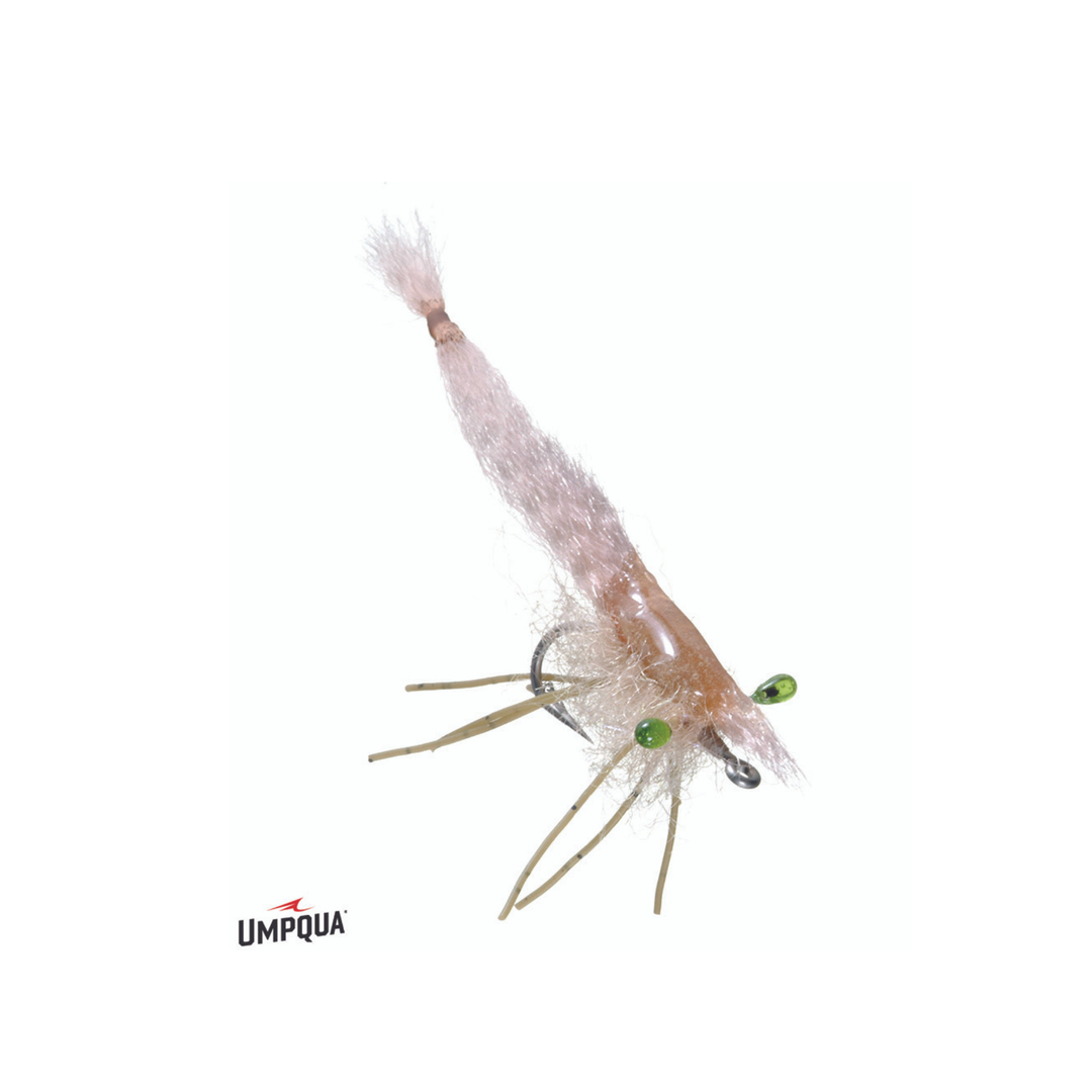 UMPQUA SUPREME HAIR SHRIMP - TAN #2 (NON-RATTLE)