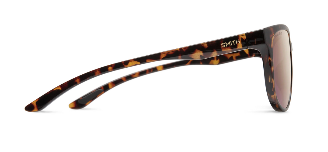 Smith Lake Shasta - Tortoise + ChromaPop Polarized Rose Gold Mirror  (IN STOCK)