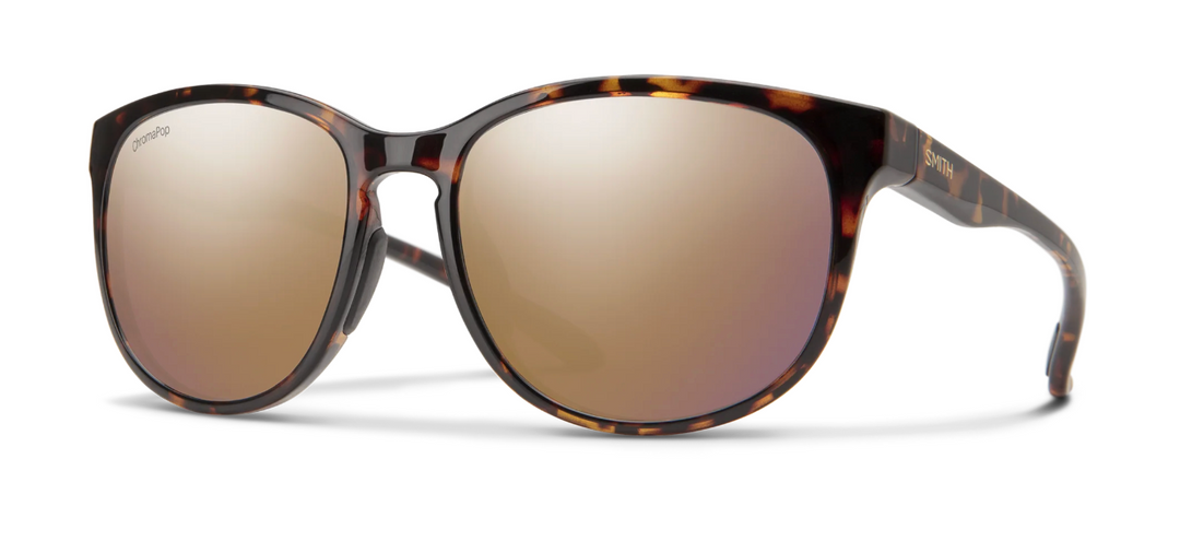 Smith Lake Shasta - Tortoise + ChromaPop Polarized Rose Gold Mirror  (IN STOCK)