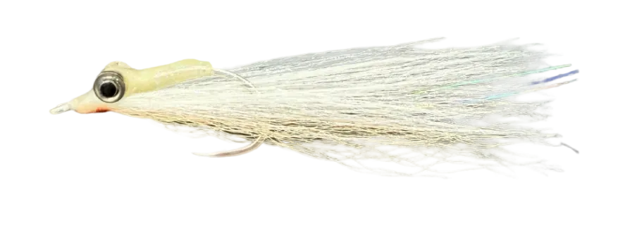 FS Clouser Minnow - Tan & White #2