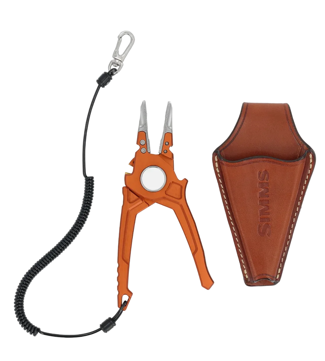 Simms Guide Plier - Simms Orange