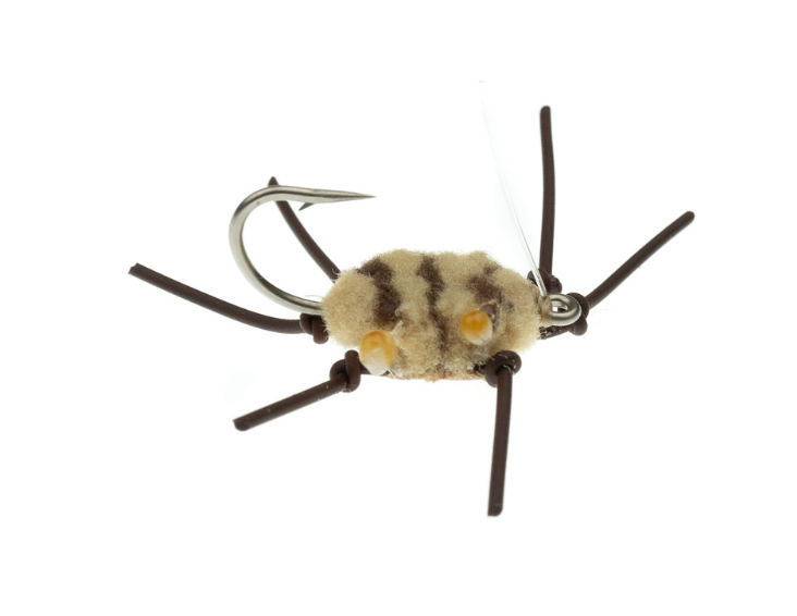 UMPQUA FLATS CRAB - Mottled Tan - SIZE 6