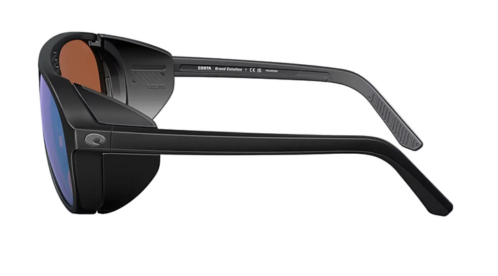 Costa - GRAND CATALINA, Matte Black, Green Mirror Polarized Glass (IN STOCK)