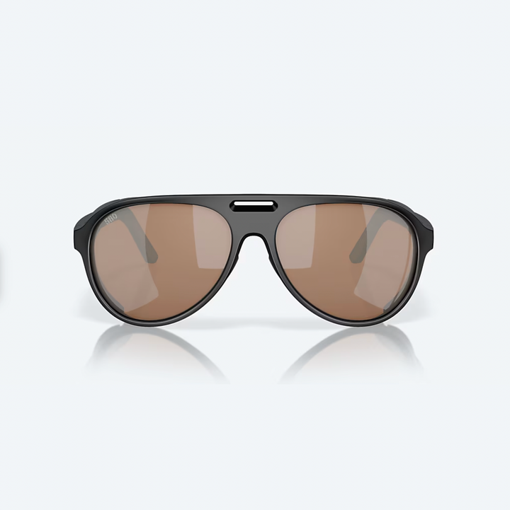 Costa - GRAND CATALINA, Matte Black, Copper Silver Mirror Polarized Glass (IN STOCK)