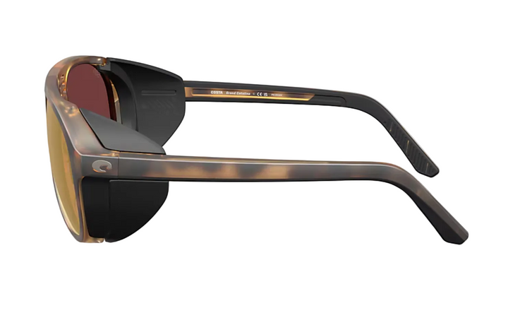 Costa - Grand Catalina Matte Tortoise w/Gold Mirror Polarized Glass (IN STOCK)
