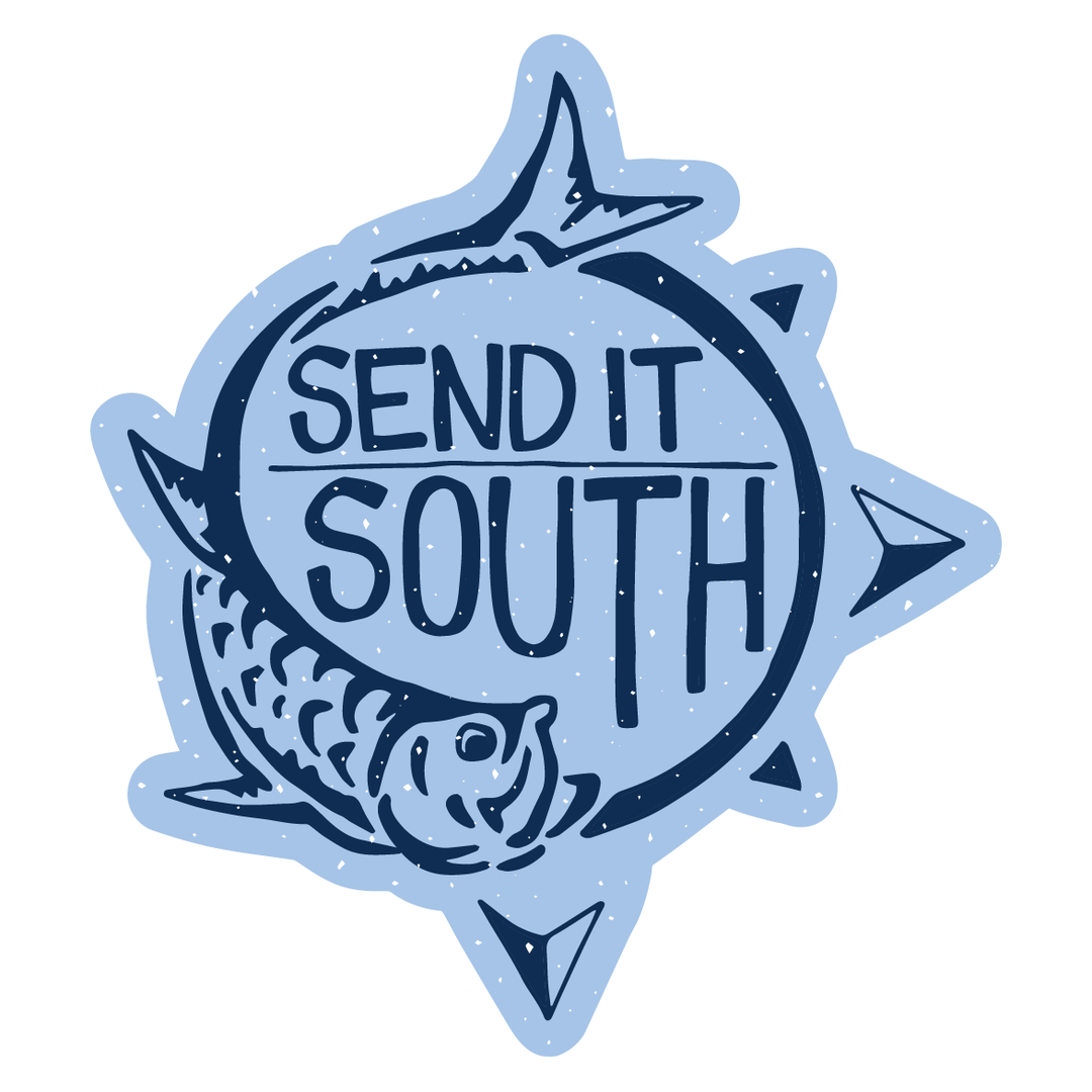 Captains for Clean Water - Send it South Sticker