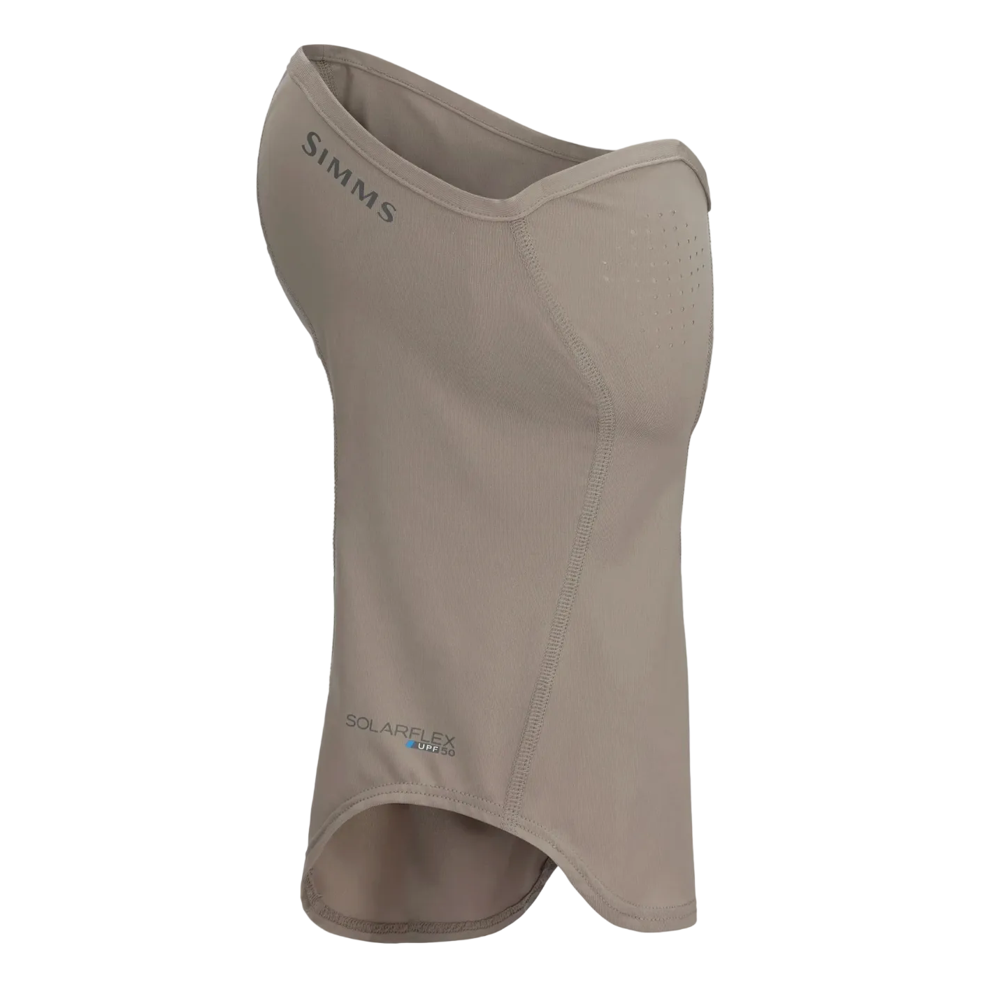 Simms Bugstopper SunGaiter in Dolomite with laser-cut breathing holes and UPF 50 protection