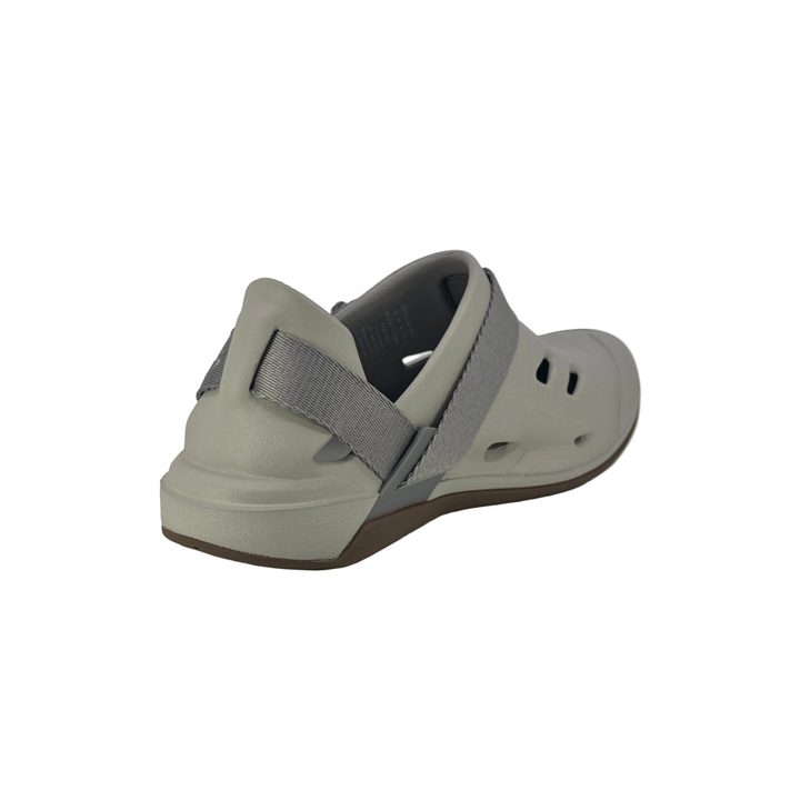 Simms Drifter rear three-quarter view highlighting elasticized strap