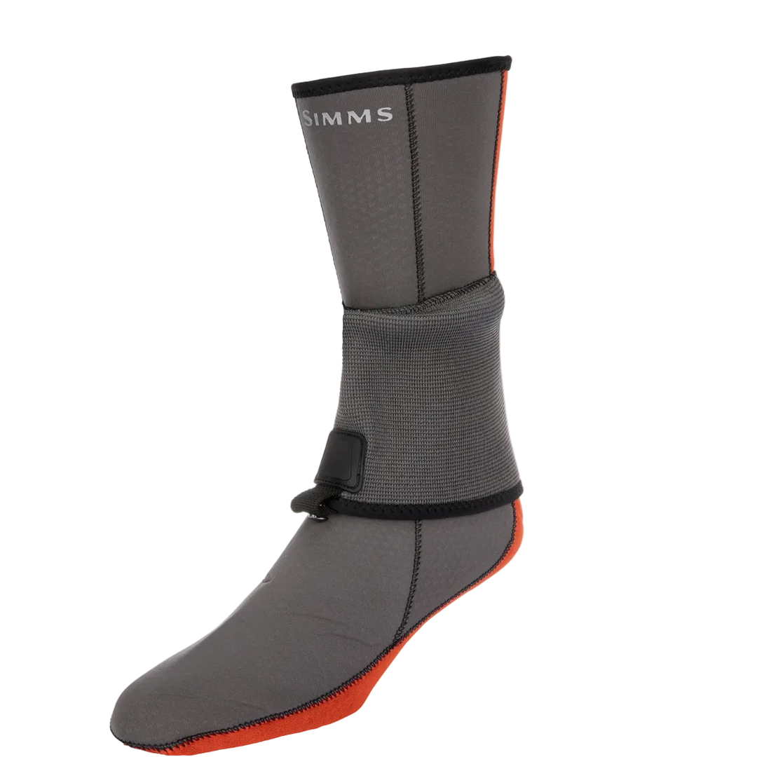 Simms - Flyweight Neoprene Wet Wading Sock - Pewter(NEW)