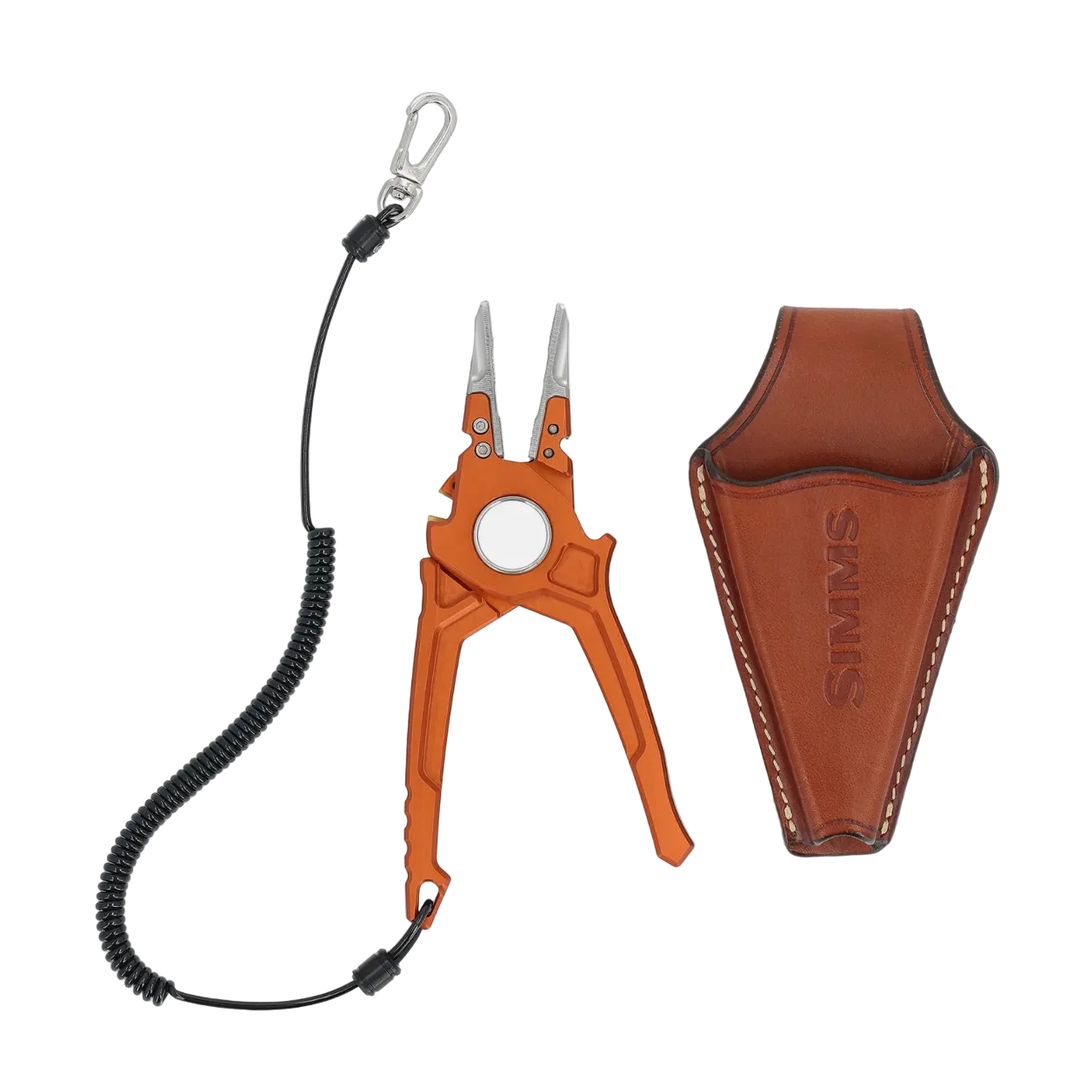 Simms Guide Plier - Simms Orange