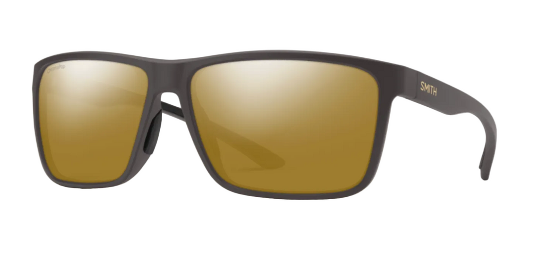 Smith Riptide - Matte Gravy w/ChromaPop Glass Polarized Bronze Mirror (IN STOCK)