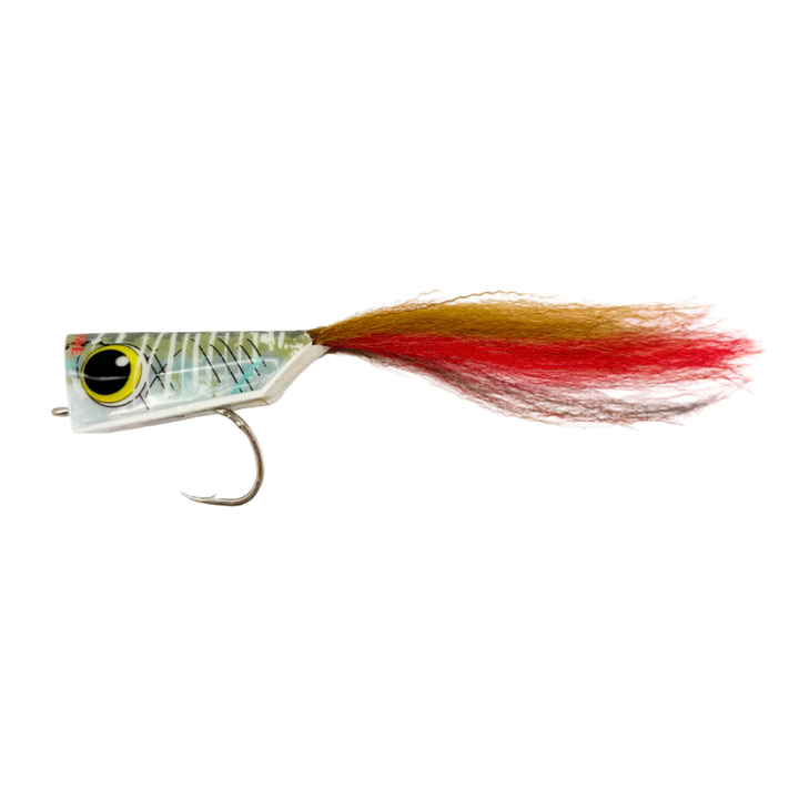 Surface Seducer® Popstar Popper - (8/0) - Tan &amp; Olive