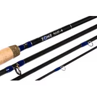 Thomas &amp; Thomas Zone 806-4 fly rod with cork handle and blue anodized guides