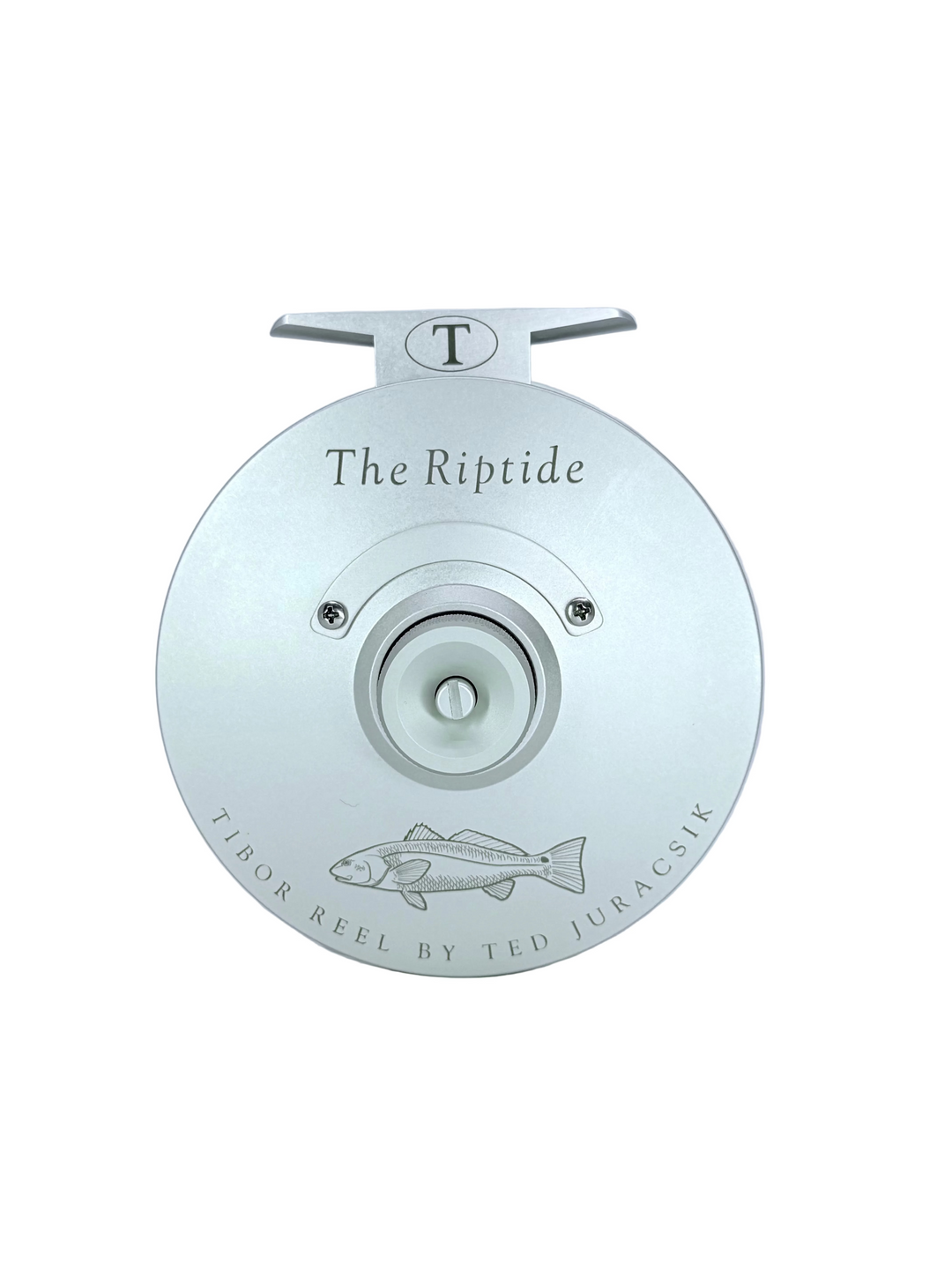 Tibor Riptide - Frost Silver w/ Redfish Engraving (CUSTOM) (IN STOCK)