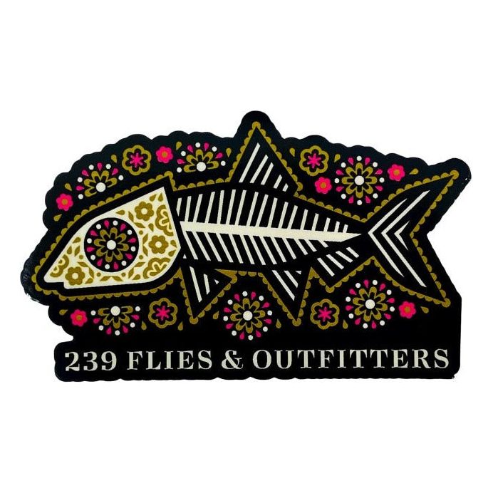 239 Flies Bonefish Sticker