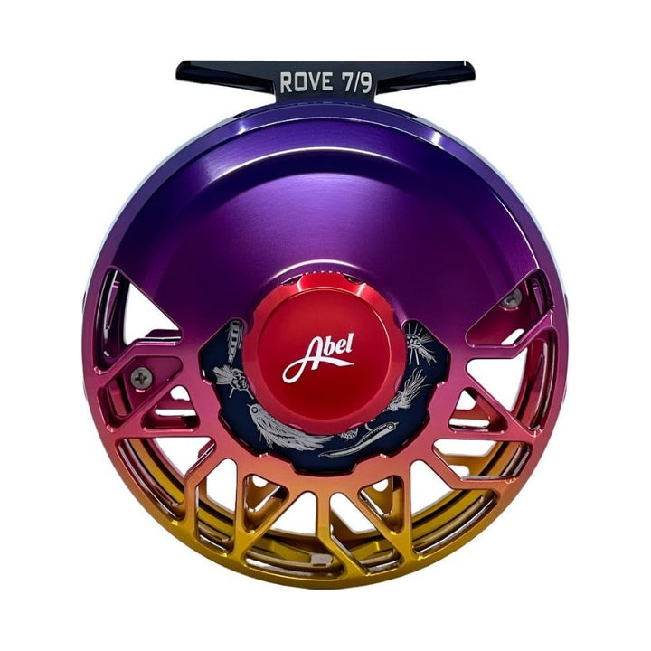 Abel Rove (7/9) - Sunset Fade w/ Red Drag Knob & Red Handle (CUSTOM IN STOCK)