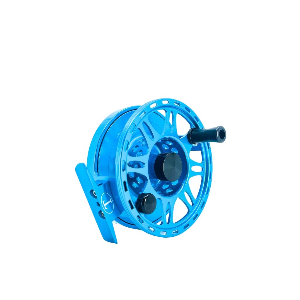 Tibor Riptide - Aqua w/Aqua Small Parts & 239 Bre Drake Tarpon Art (CUSTOM)(IN STOCK)