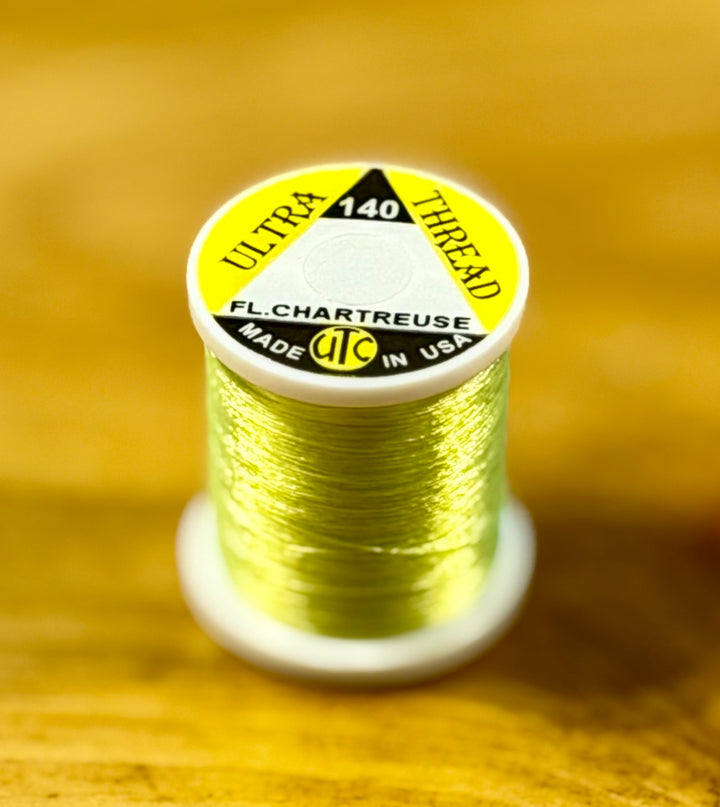 Fl Chartreuse Wapsi Ultra 140 thread vibrant yellow