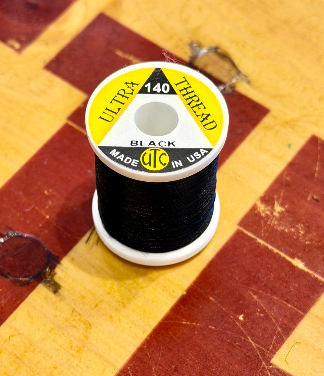 Wapsi Ultra Thread 140 in Black for fly tying
