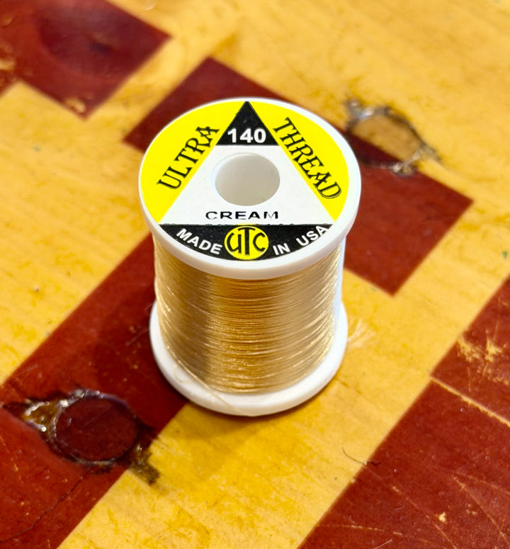 UTC Ultra 140 thread spool in Cream color