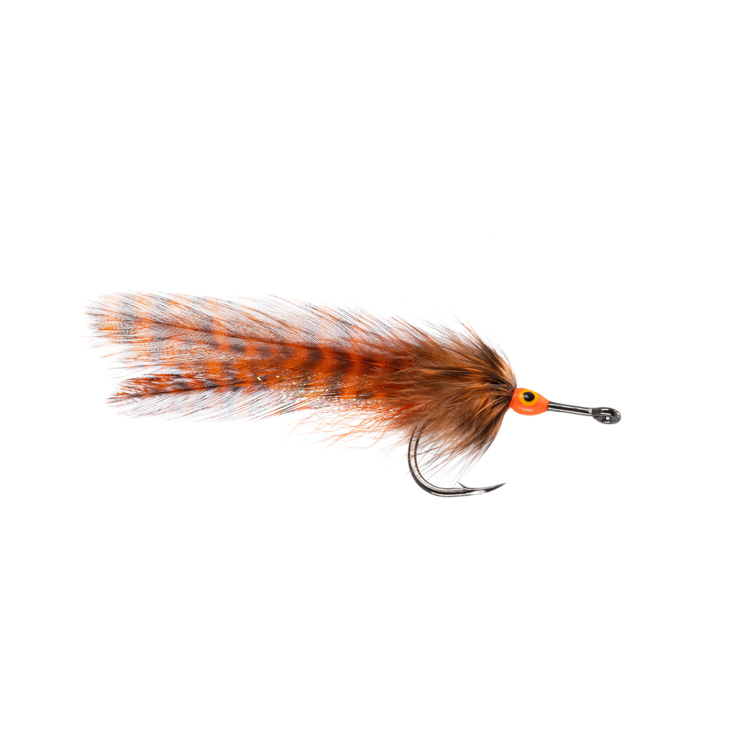Umpqua Big Eye Tarpon Sm - Orange/Grizzly