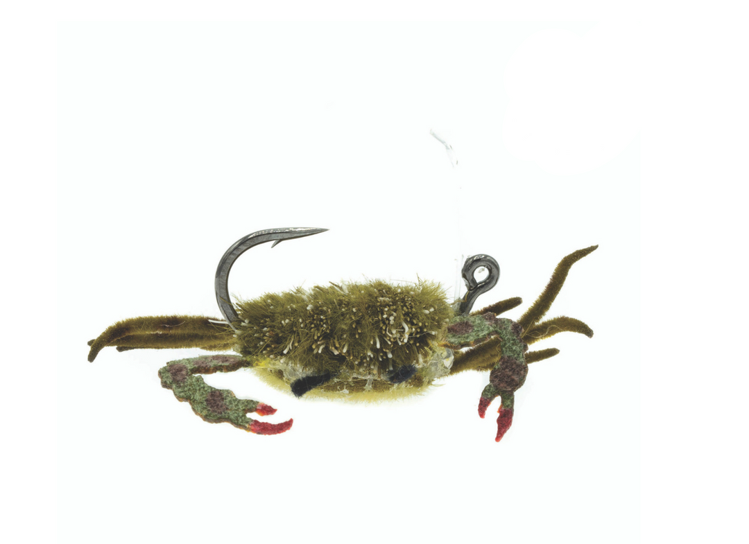 Umpqua Danger Muffin Crab - McKnight Sandy Olive 