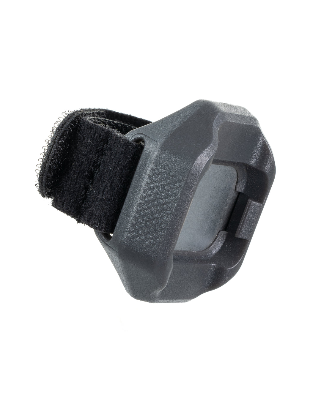 Interior cavity and attachment point of black Umpqua LINK DryDock floatant holder