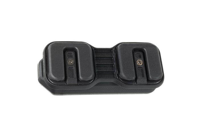 Umpqua LINK HatchPad Double black magnetic fly dock top view