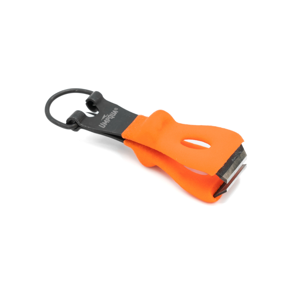 Orange Umpqua PS Rivergrip Nipper with textured foam grip for fishing