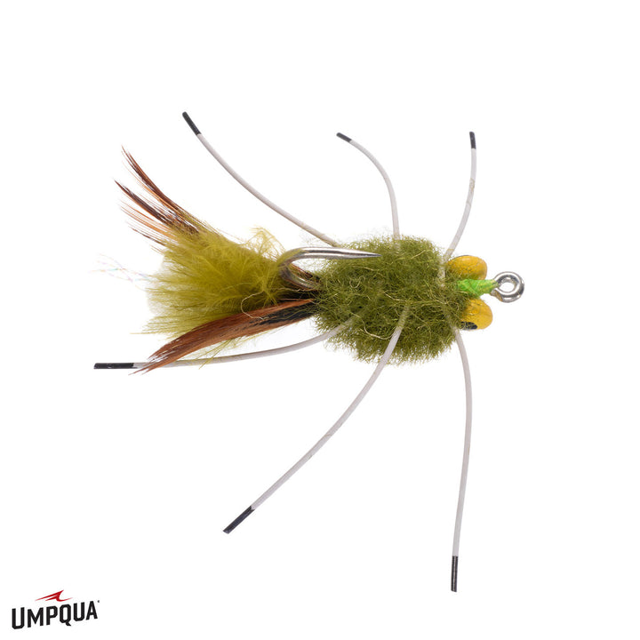 Umpqua Rag Head Crab 2.0 (Yellow Lead Eyes)