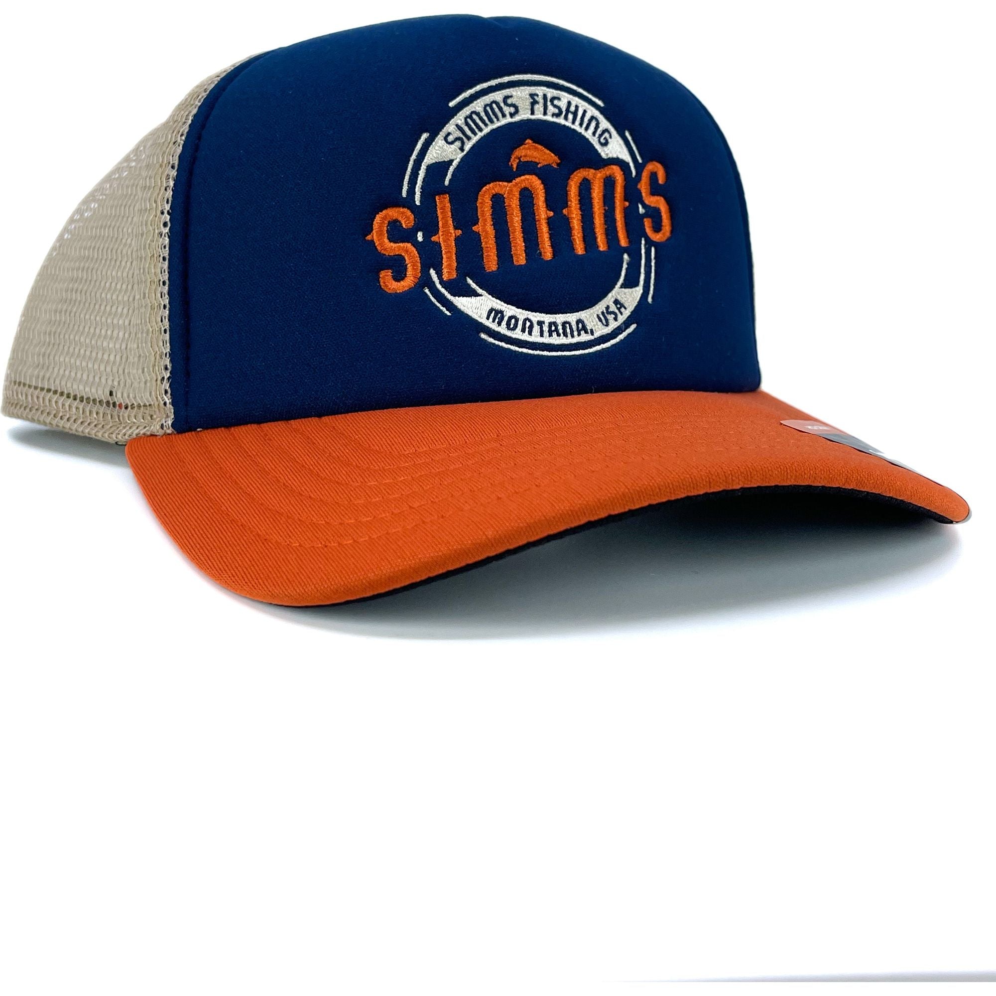 Simms Adventure Trucker - Bass Lightning - Simms Orange