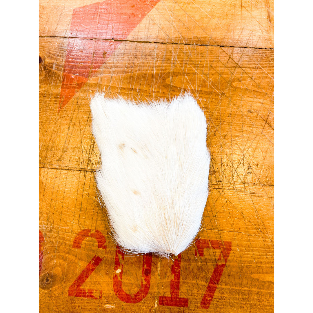 Deer Belly Hair - White